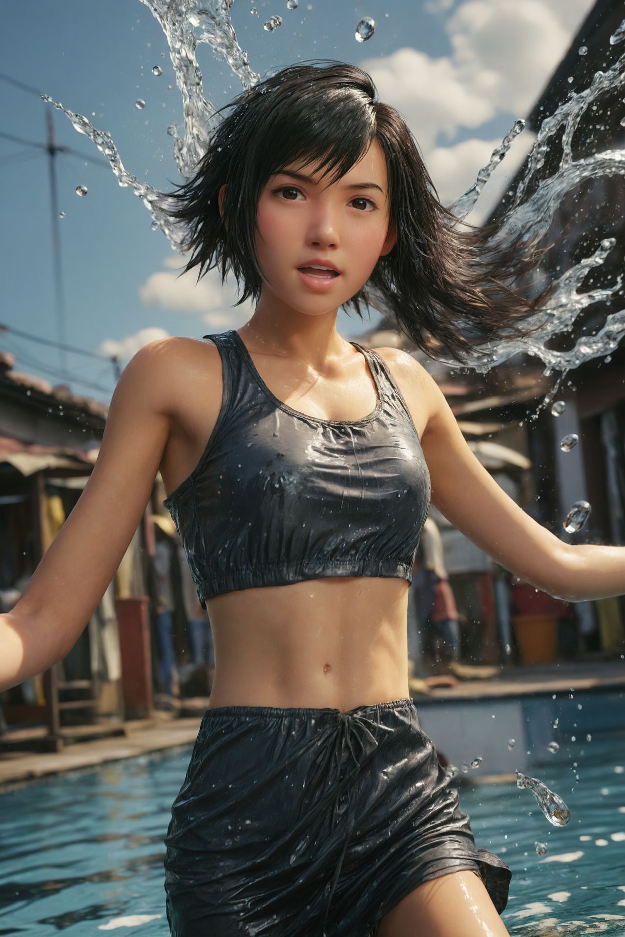 05137-773454193-yuffie,_lora_yuffie_sdxl_V1-000010_0.5_,((water drops)),wet clothes,((beautifu...jpg