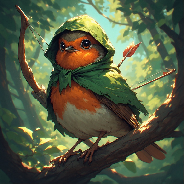A_robin_bird_wearing_a_green_h (2).jpeg