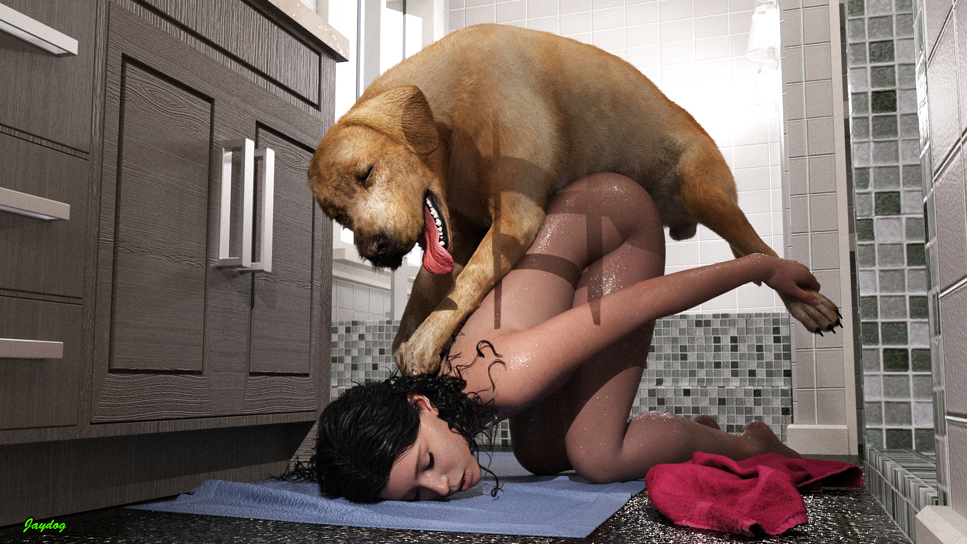 After the shower by Jaydog.jpg