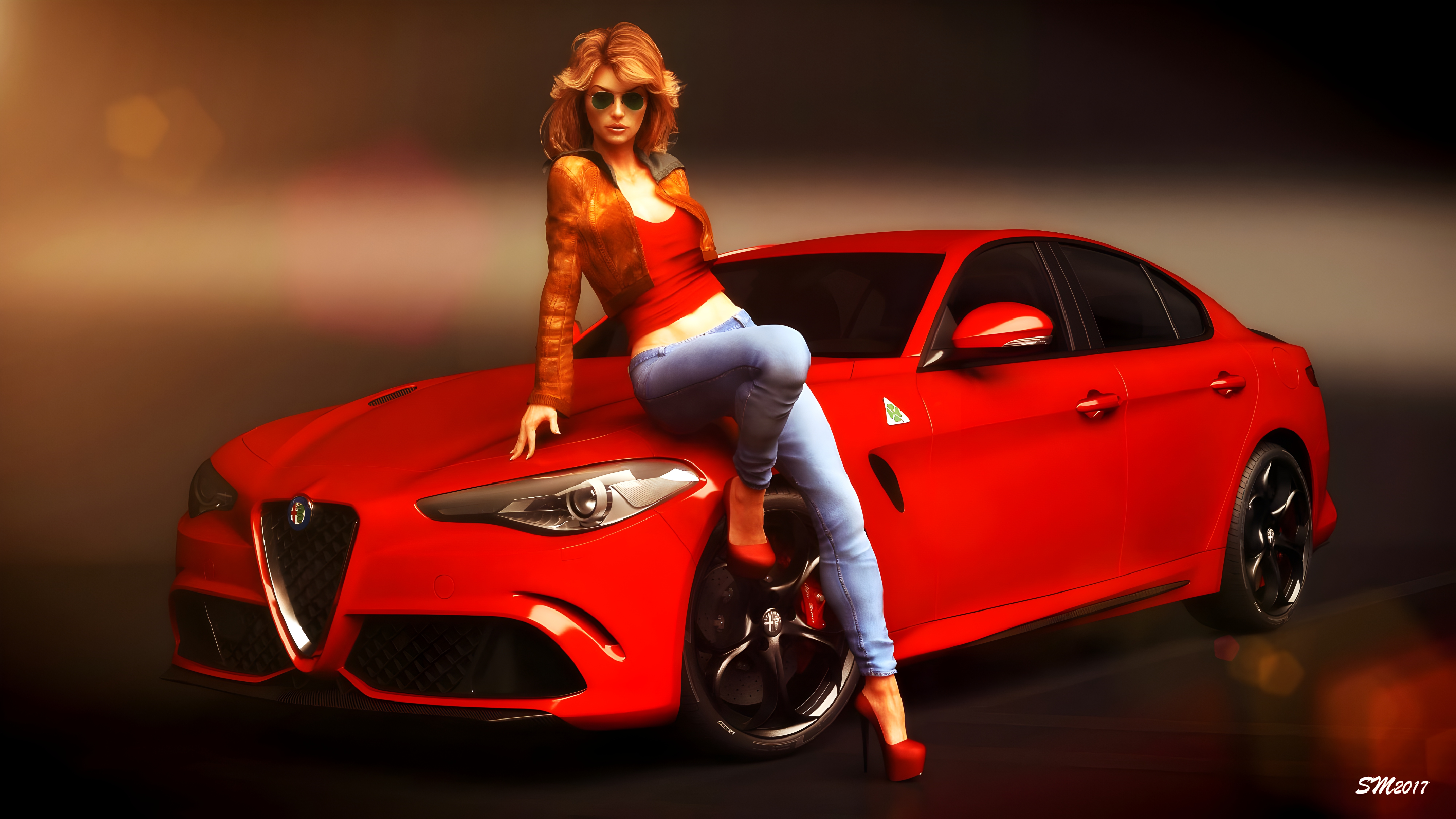 Alfa Romeo Guilia with Jinx.jpg