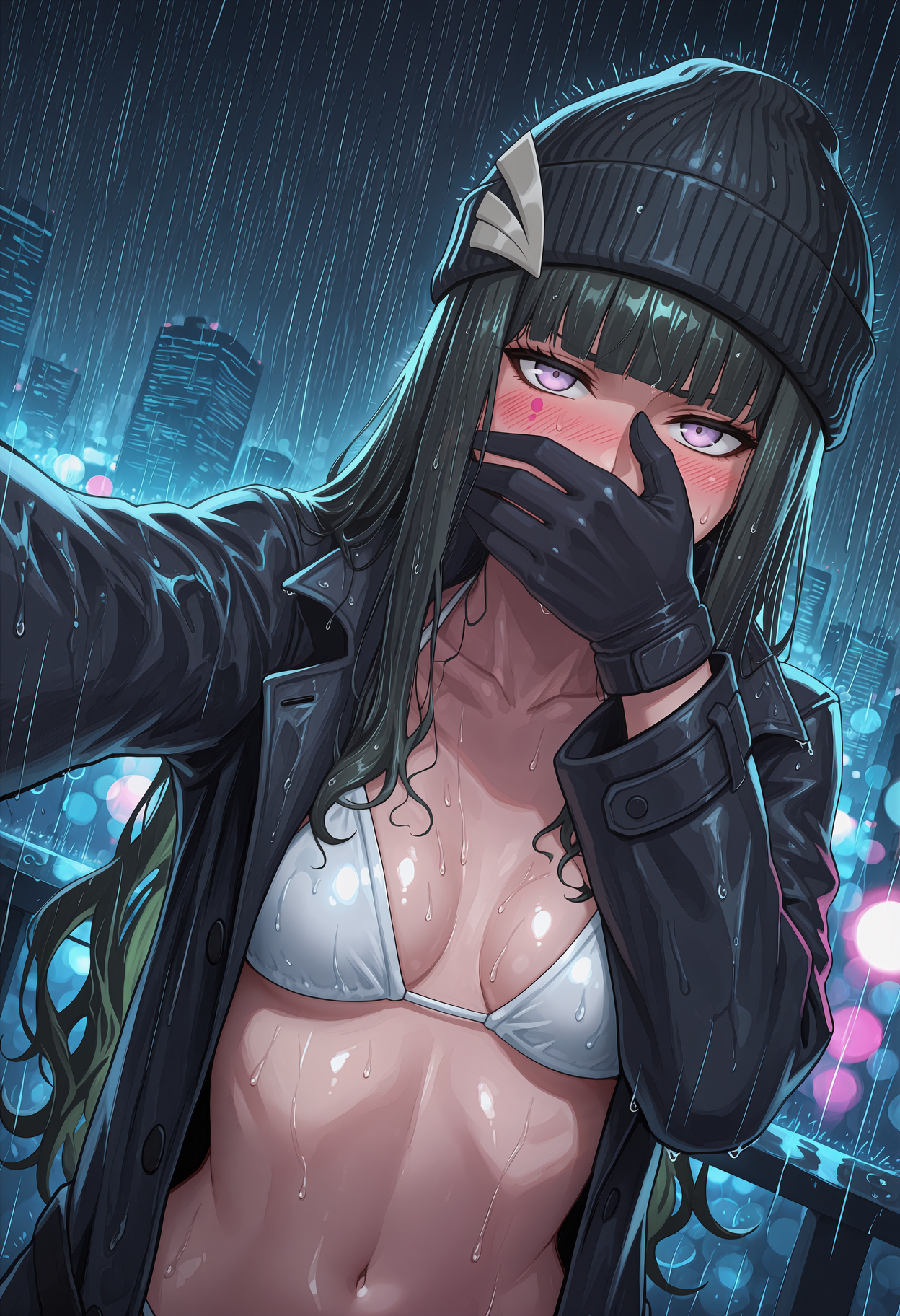 (bleach) cyan - winter bikini - night city - selfie_00689.png