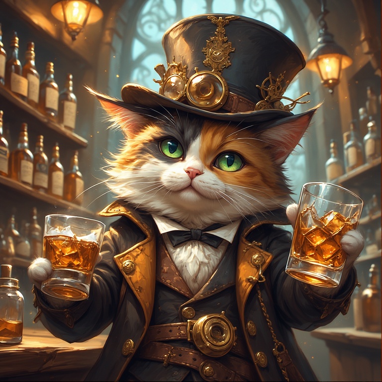 Calico_Cat_Steampunk_style_top.jpeg