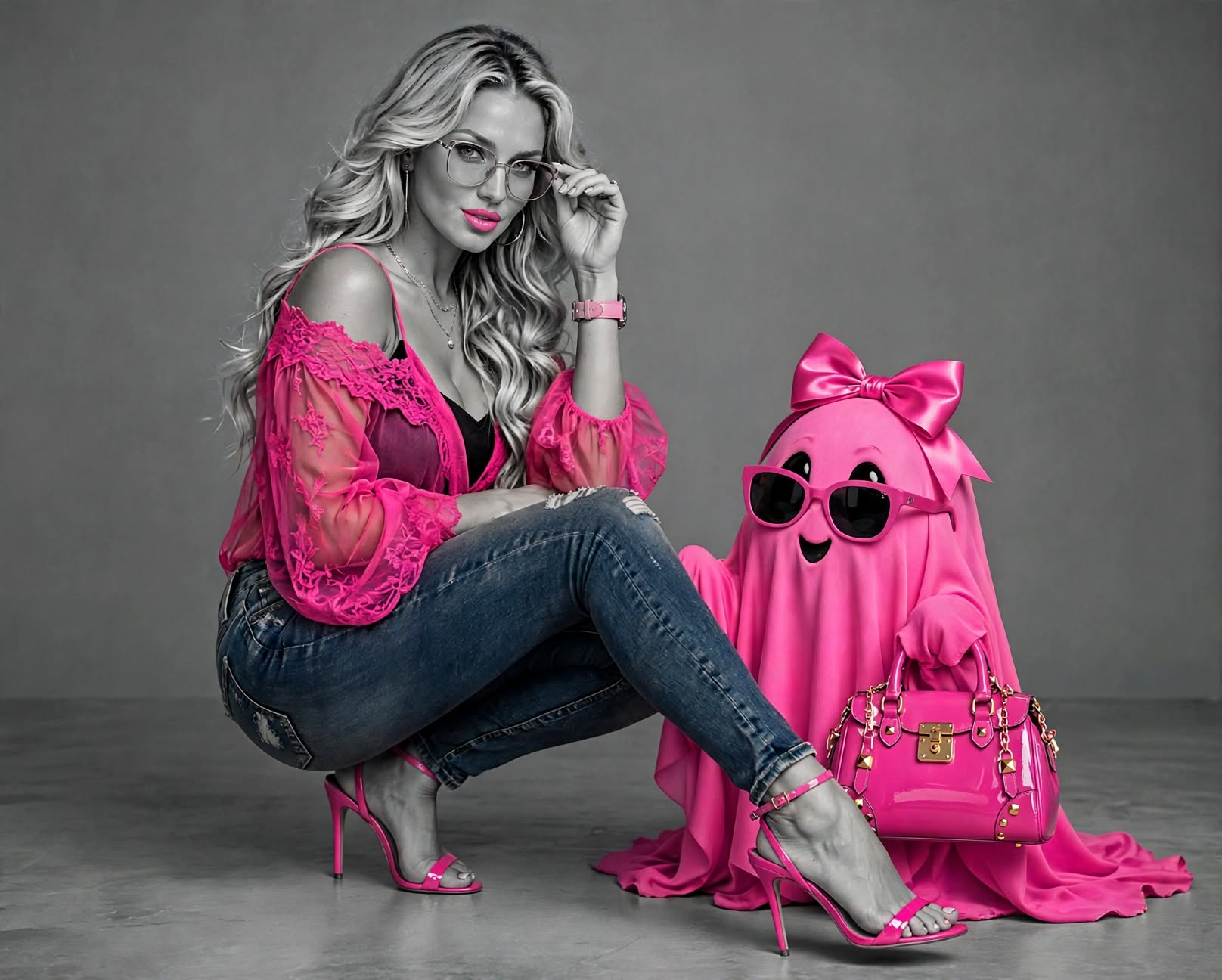 Christina Lutrova-pink-ghost-glamour-selective-colour-fashion-portra-make-the-ghost-hold-a-pin...jpg