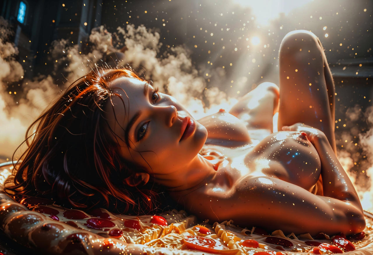 Dream about April O'Neil and PIZZA by Amazing82.jpg