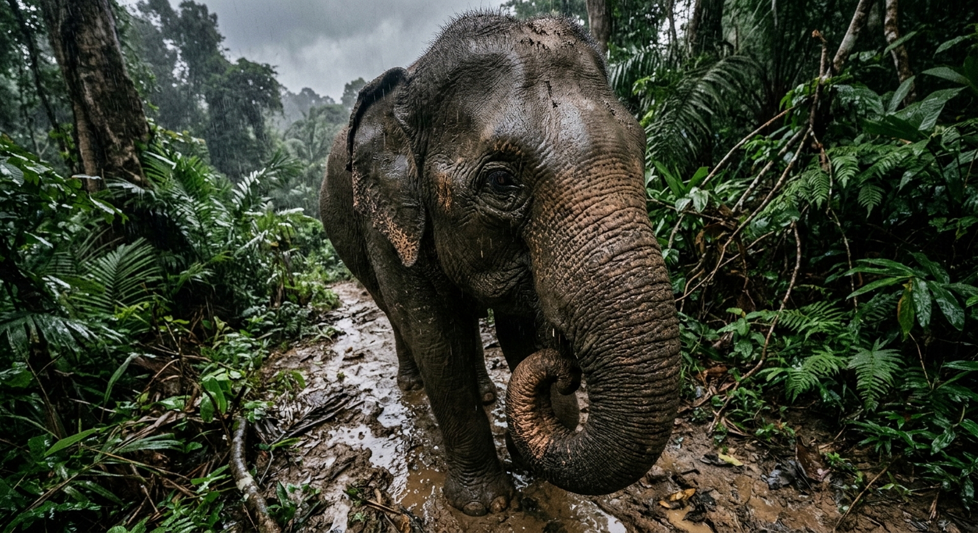 elephant walking in forest.jpg
