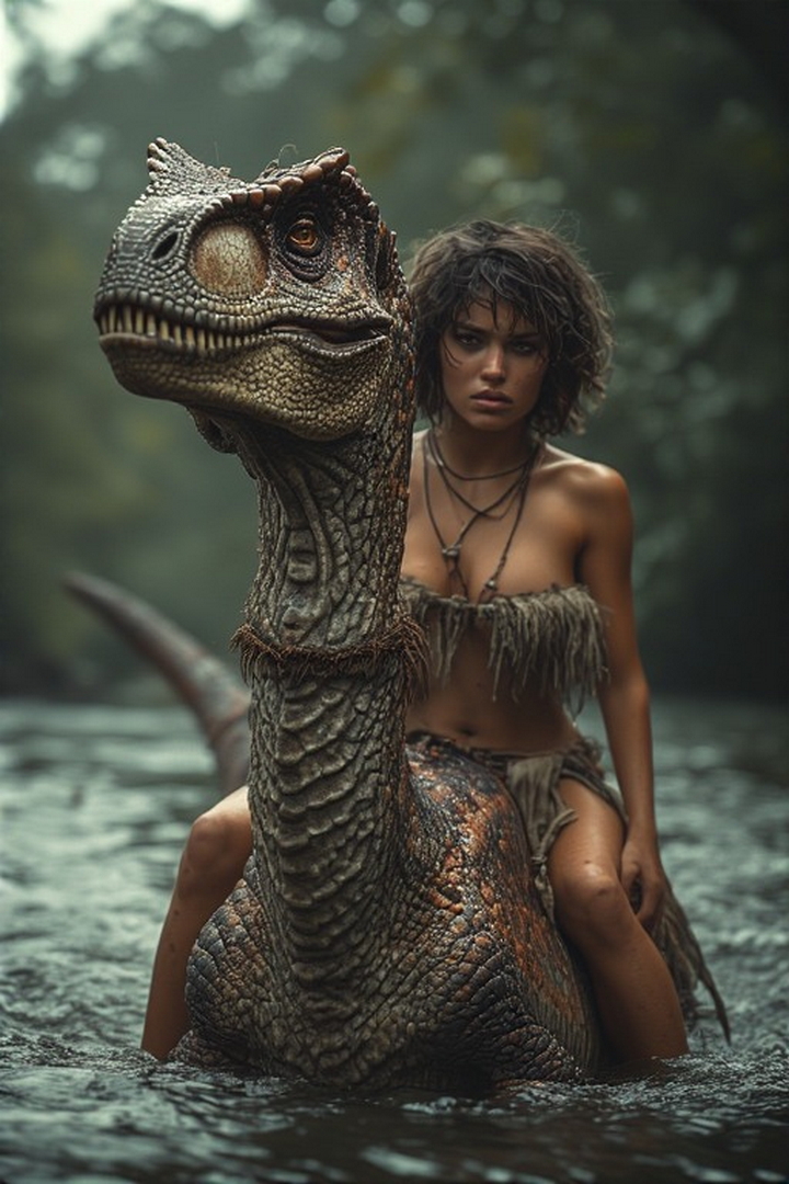 girl riding on a dinosaur.jpg