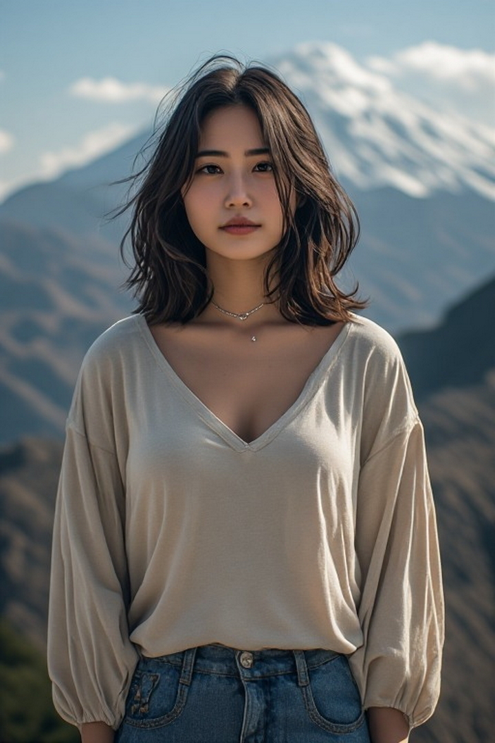 girl standing near mount fuji, japan.jpg