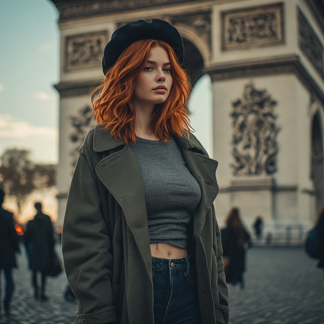 girl standing near the arc de triomphe, paris.jpg