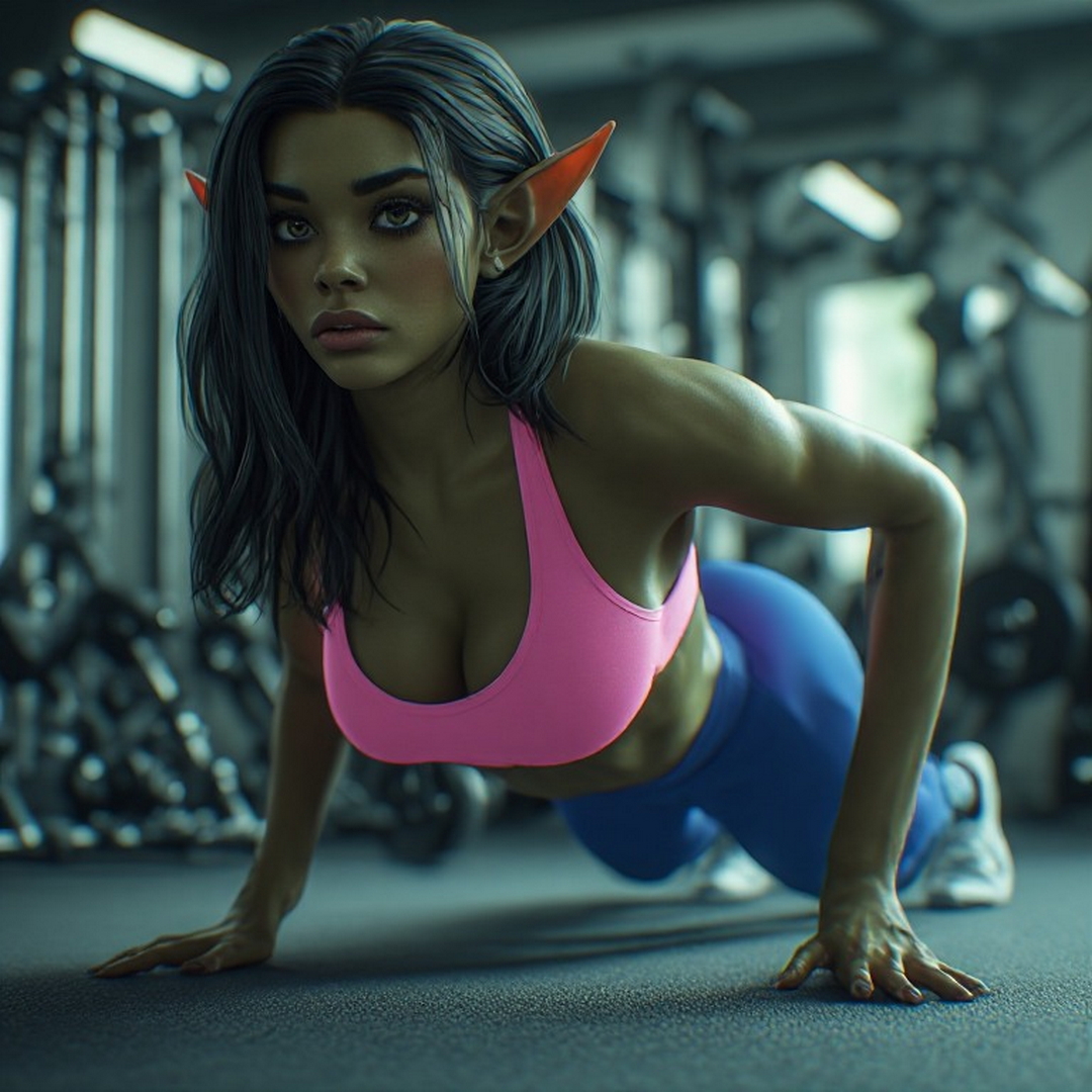 goblin doing push-ups at the gym.jpg