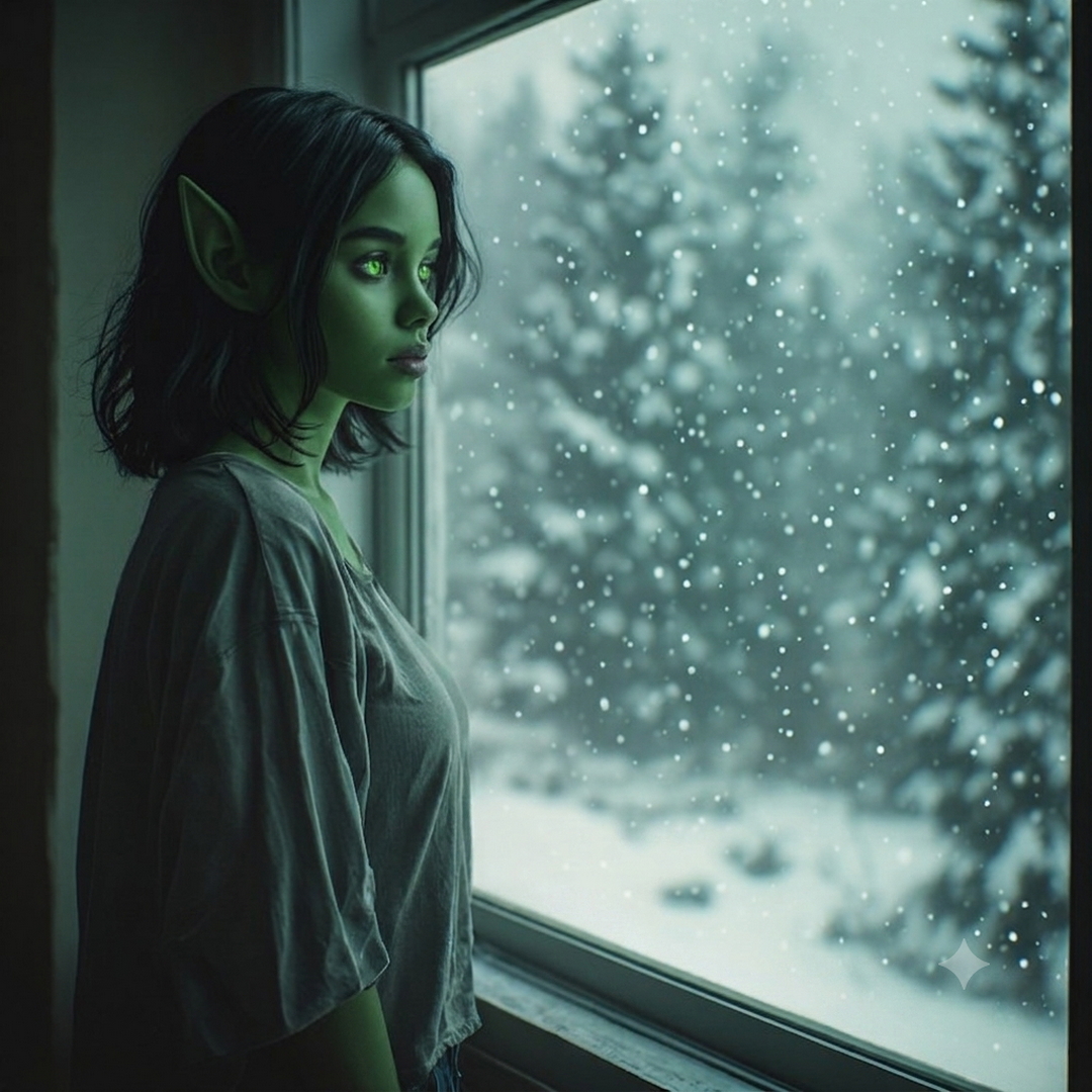 goblin looking at snow outside.jpg