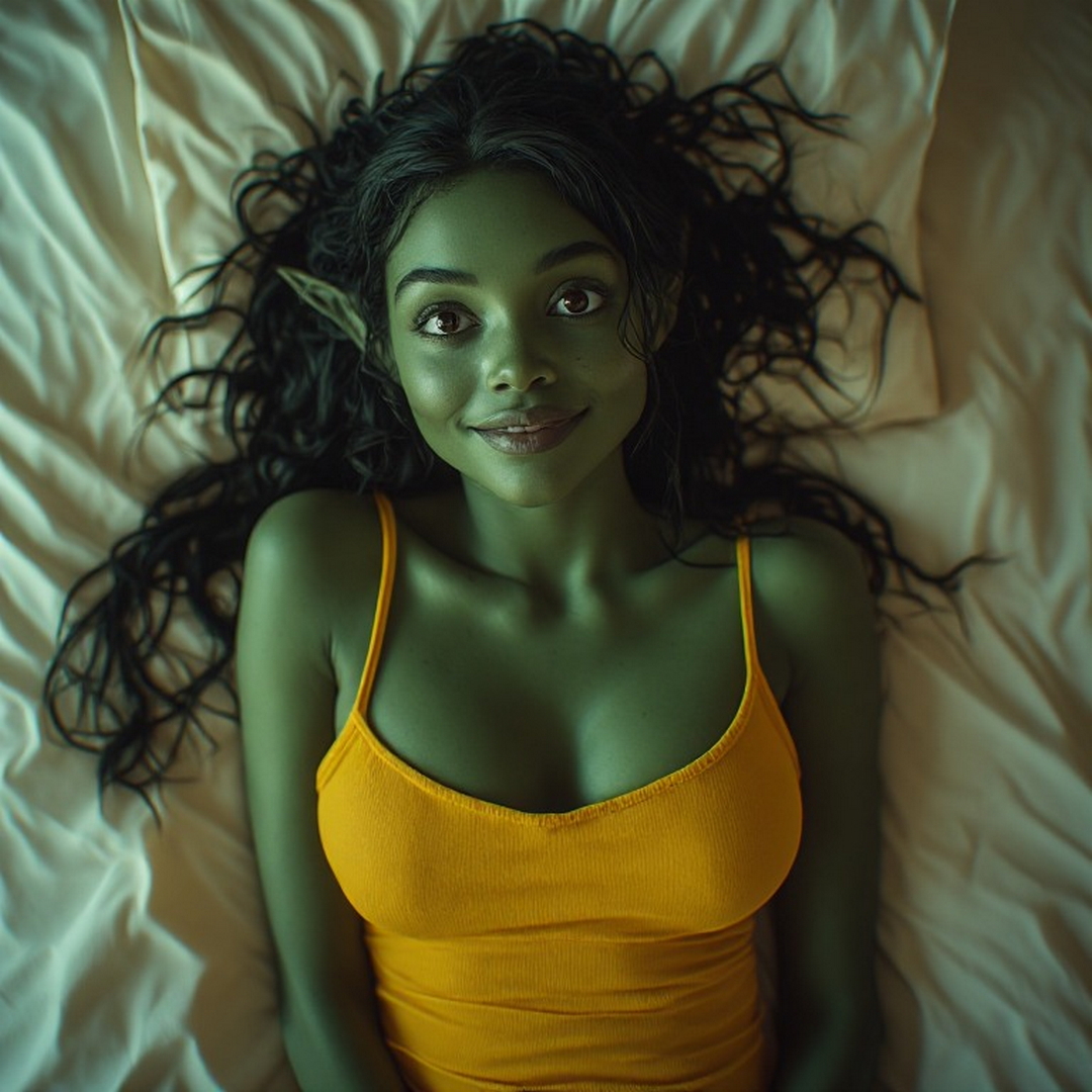 goblin lying on her bed.jpg