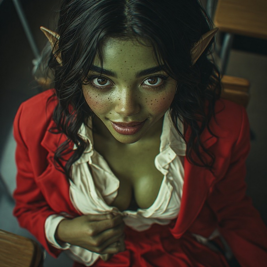 goblin sitting at desk in classroom.jpg