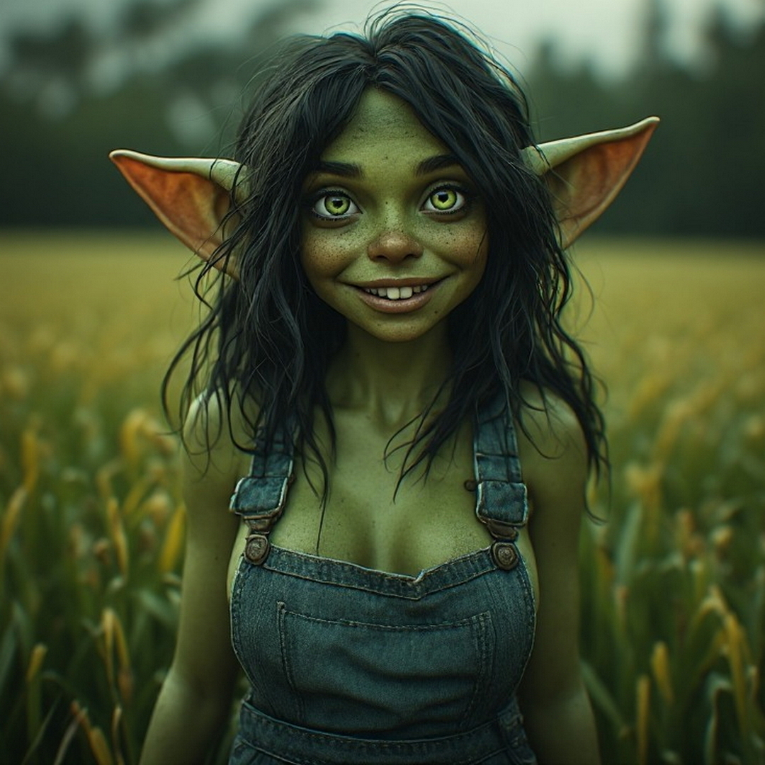goblin standing in a field of grass.jpg