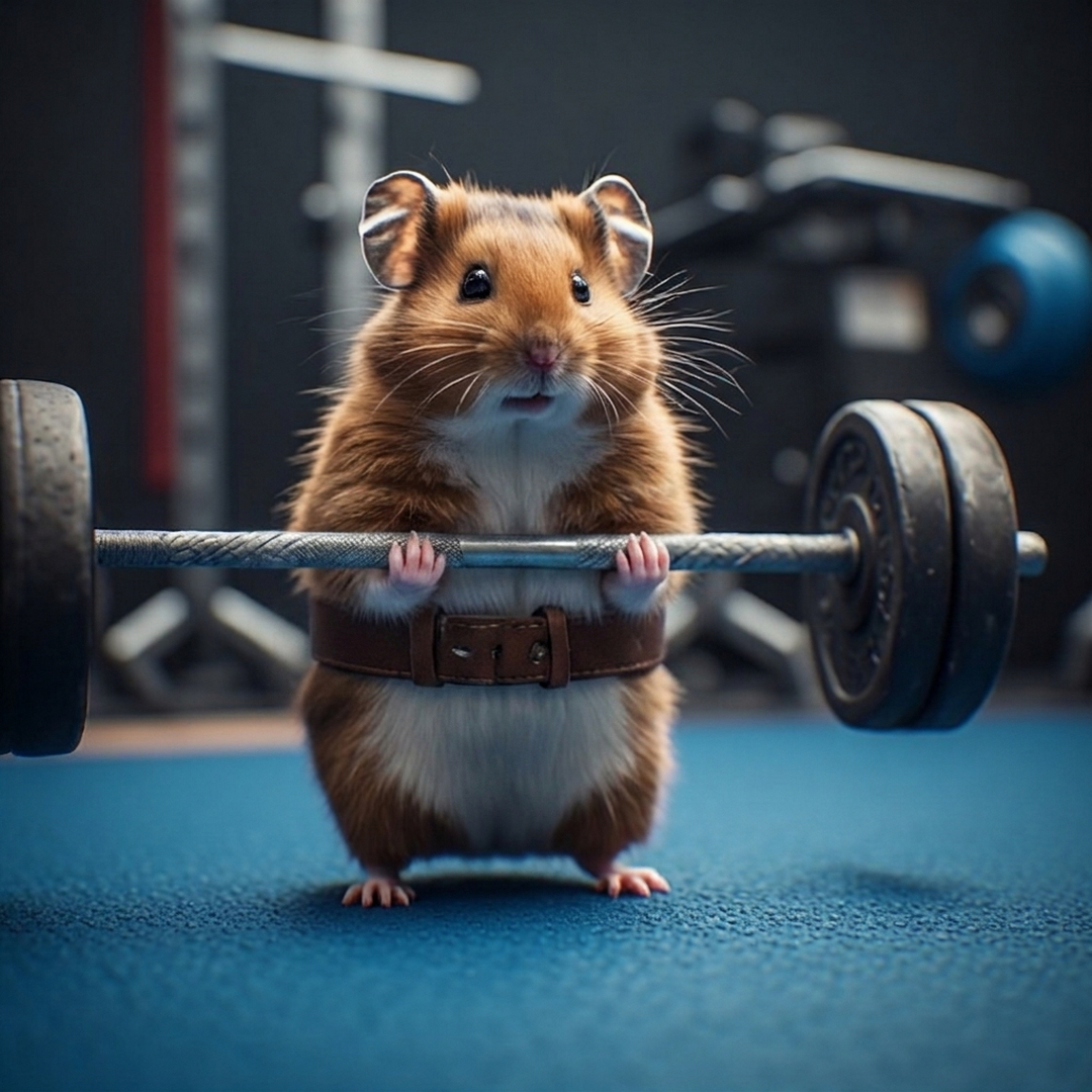 hamster lifting weights.jpg