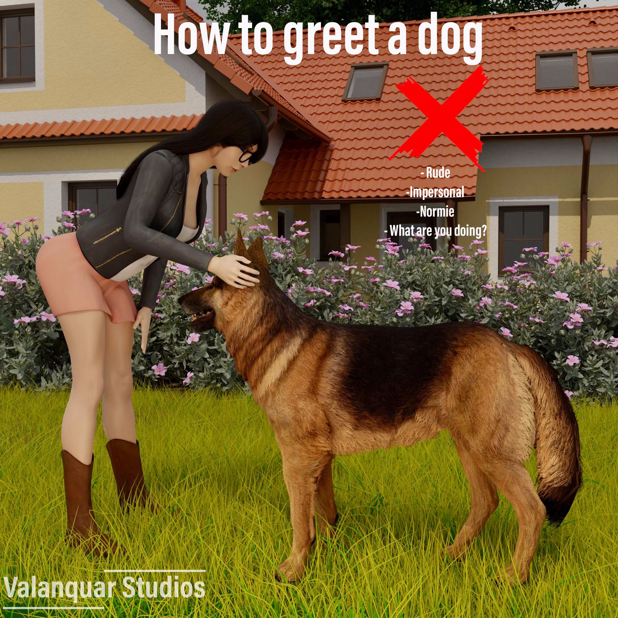 How to greet a dog 1 by ValanquarStudios.jpg