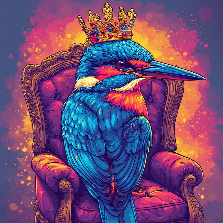 Kingfisher_bird_wearing_a_crow (1).jpeg