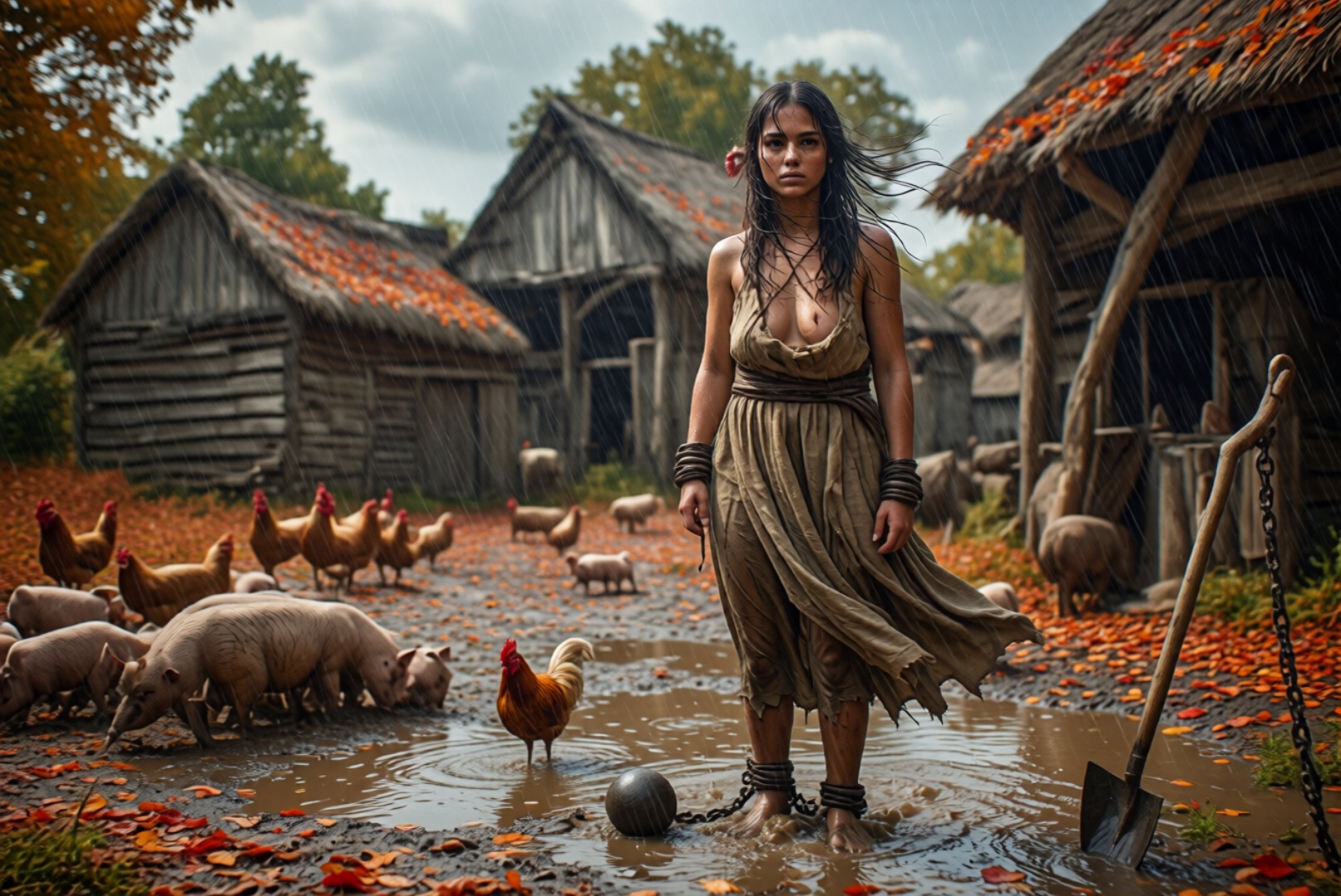 Maid on a farm in the Middle Ages  (4).jpg