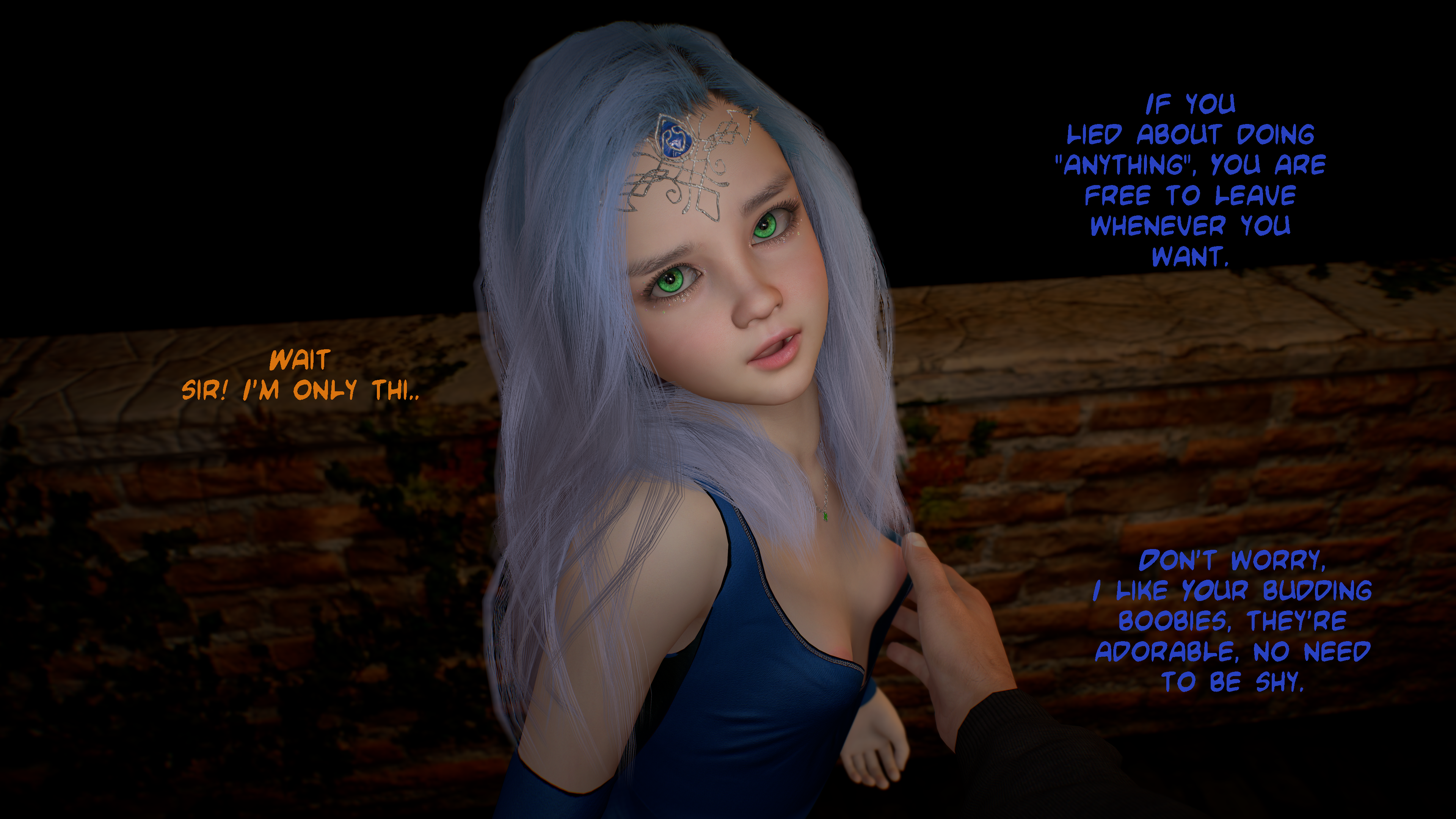 Olivia got tricked on Halloween 7 Script.png