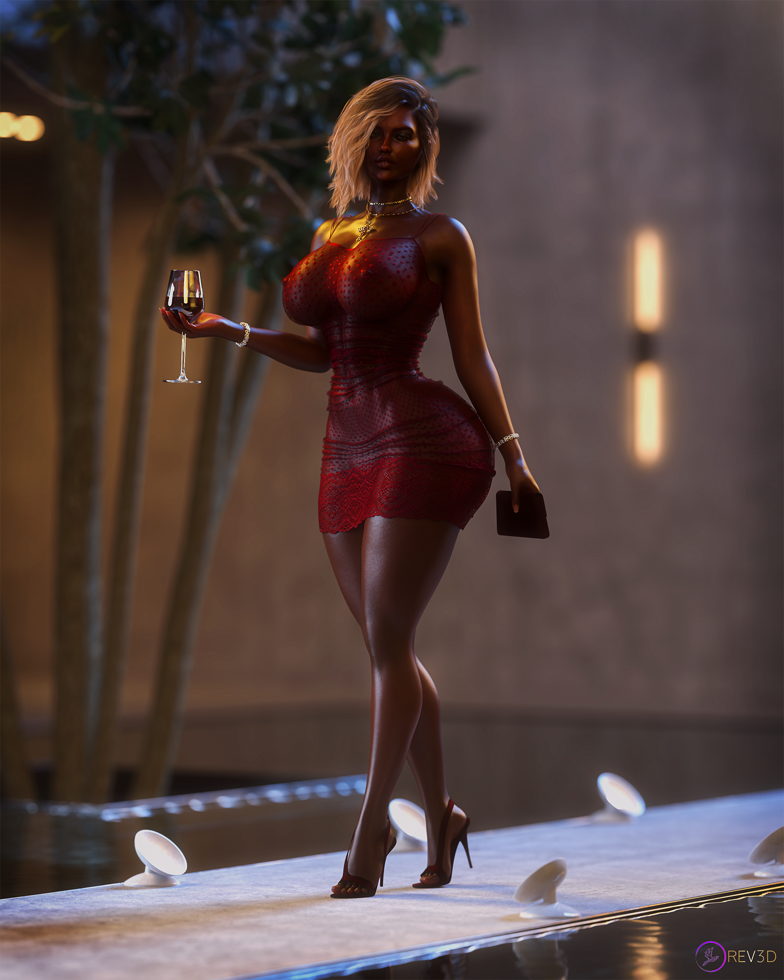 Red Dress HD.png