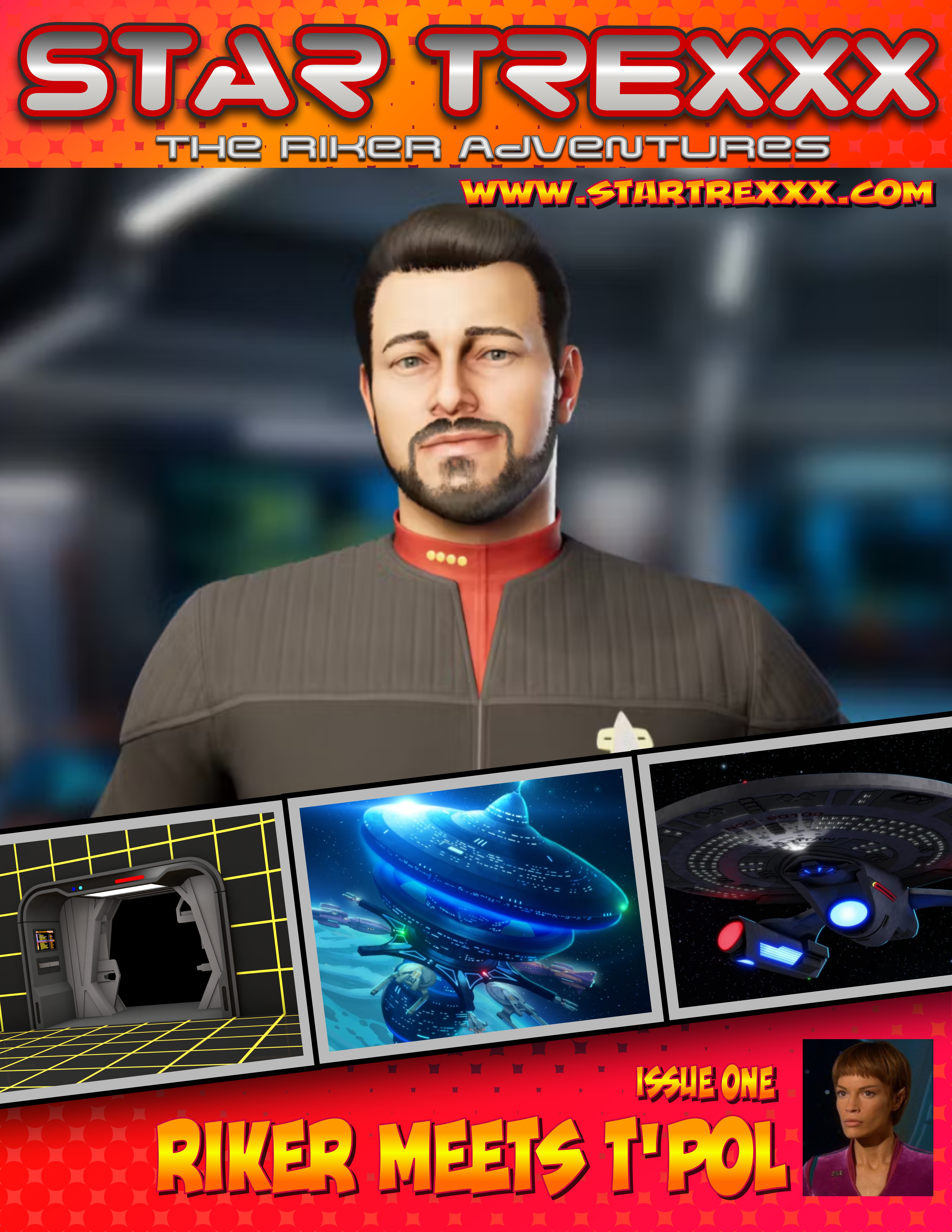 Startrexxx] The Riker Adventures | AllPornComix Forum