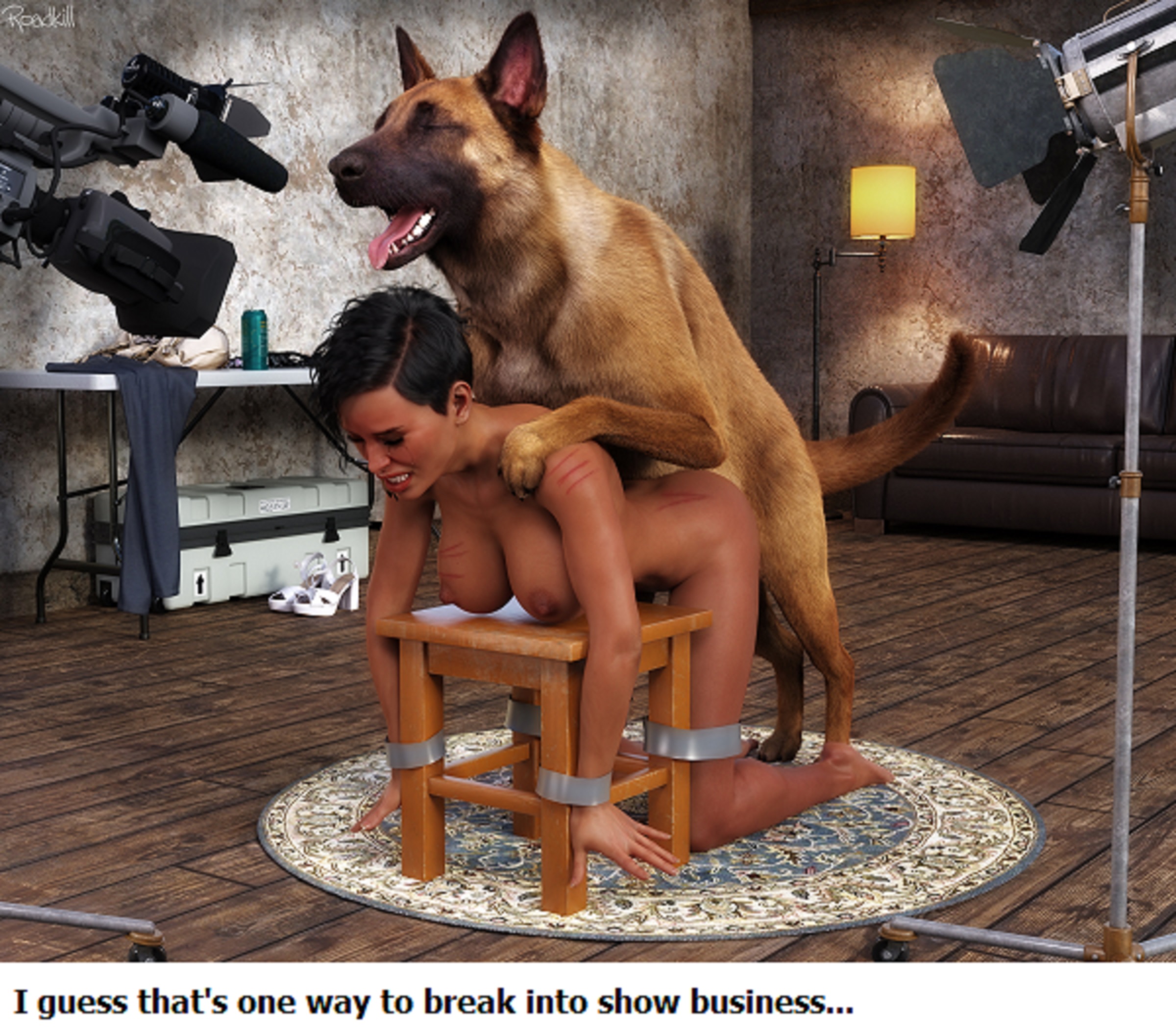 [Roadkill & BigUgly] Dog the path to stardom.jpg