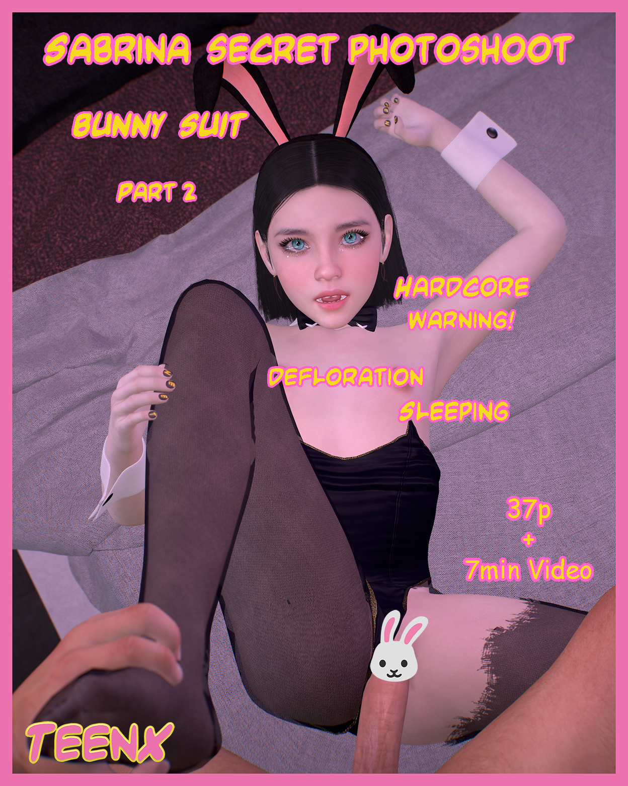 Sabrina secret photoshoot Bunny Suit 2 Cover Public.png