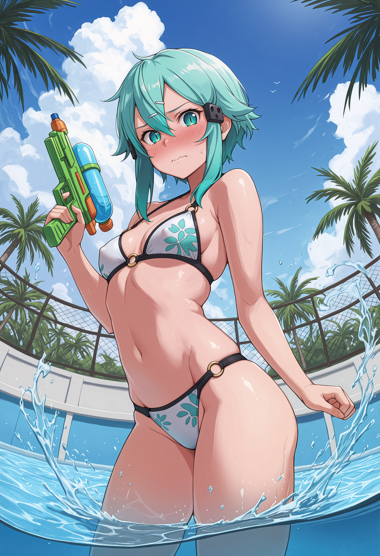 (sword art online) sinon - bikini - pool - wading_00794.png
