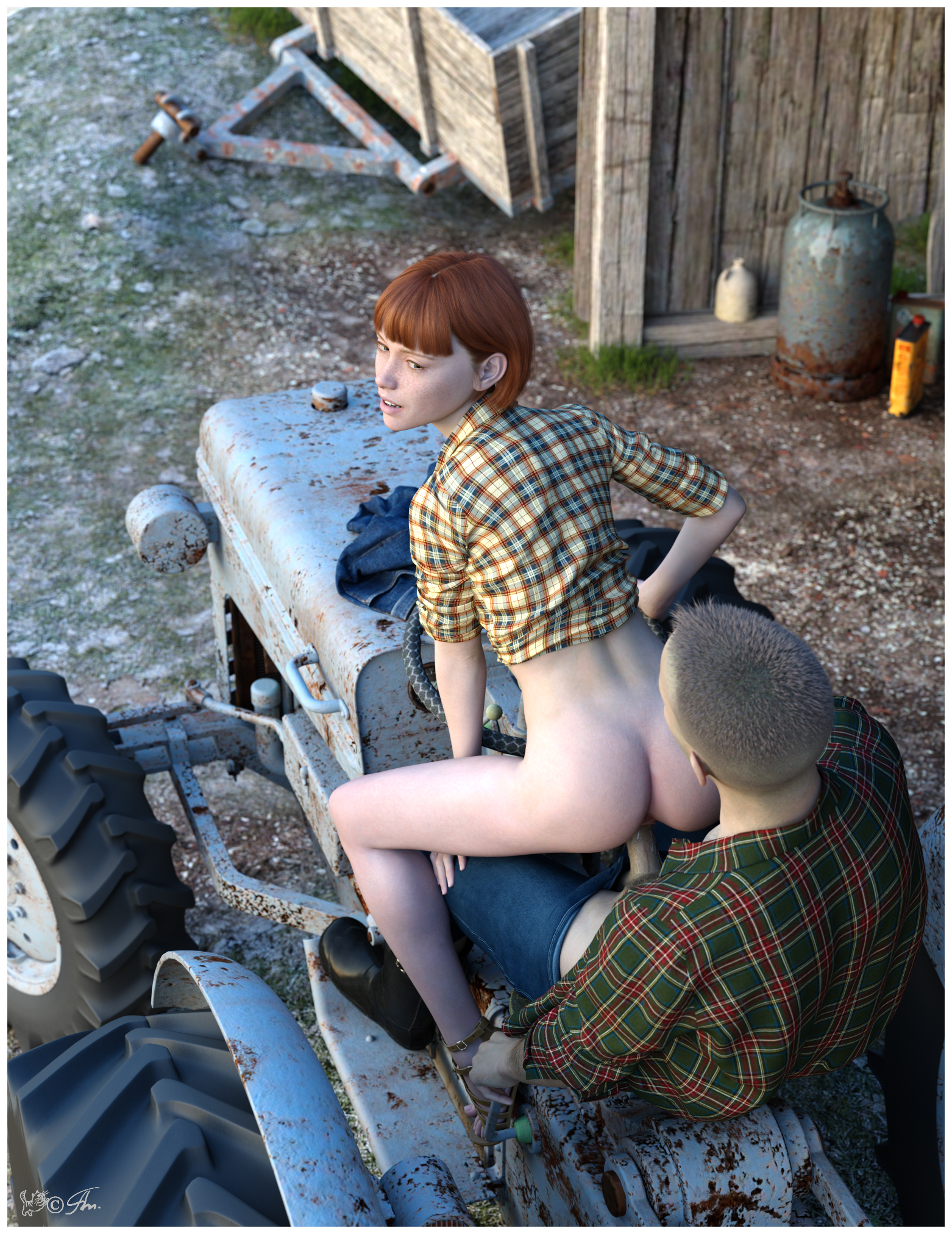 Tractor driving is fun by Andrey_AM.jpg