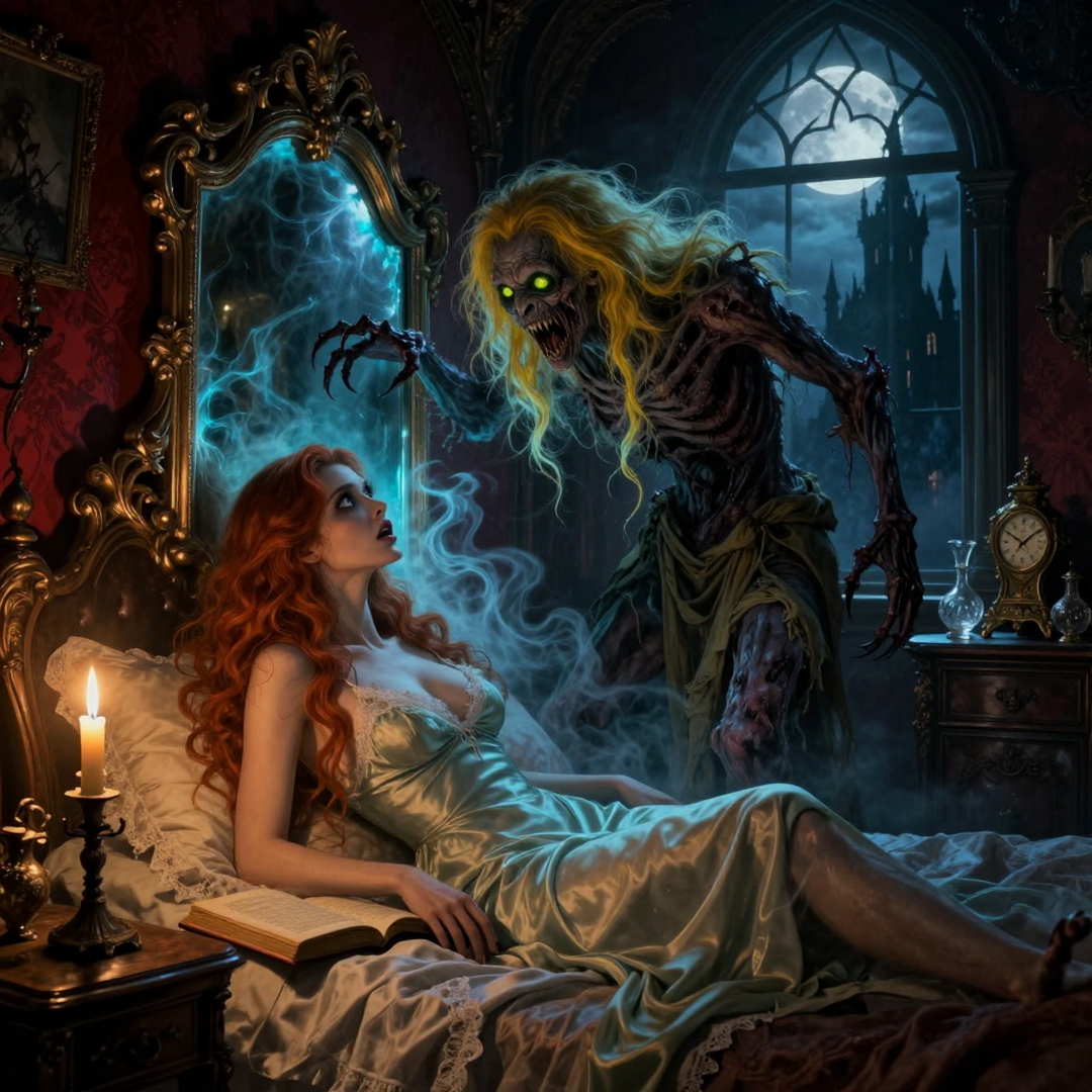 woman and creature in bedroom.jpg