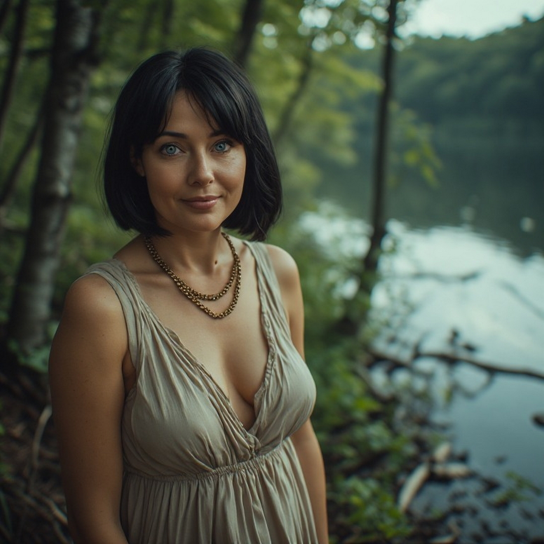 woman standing beside lake.jpg