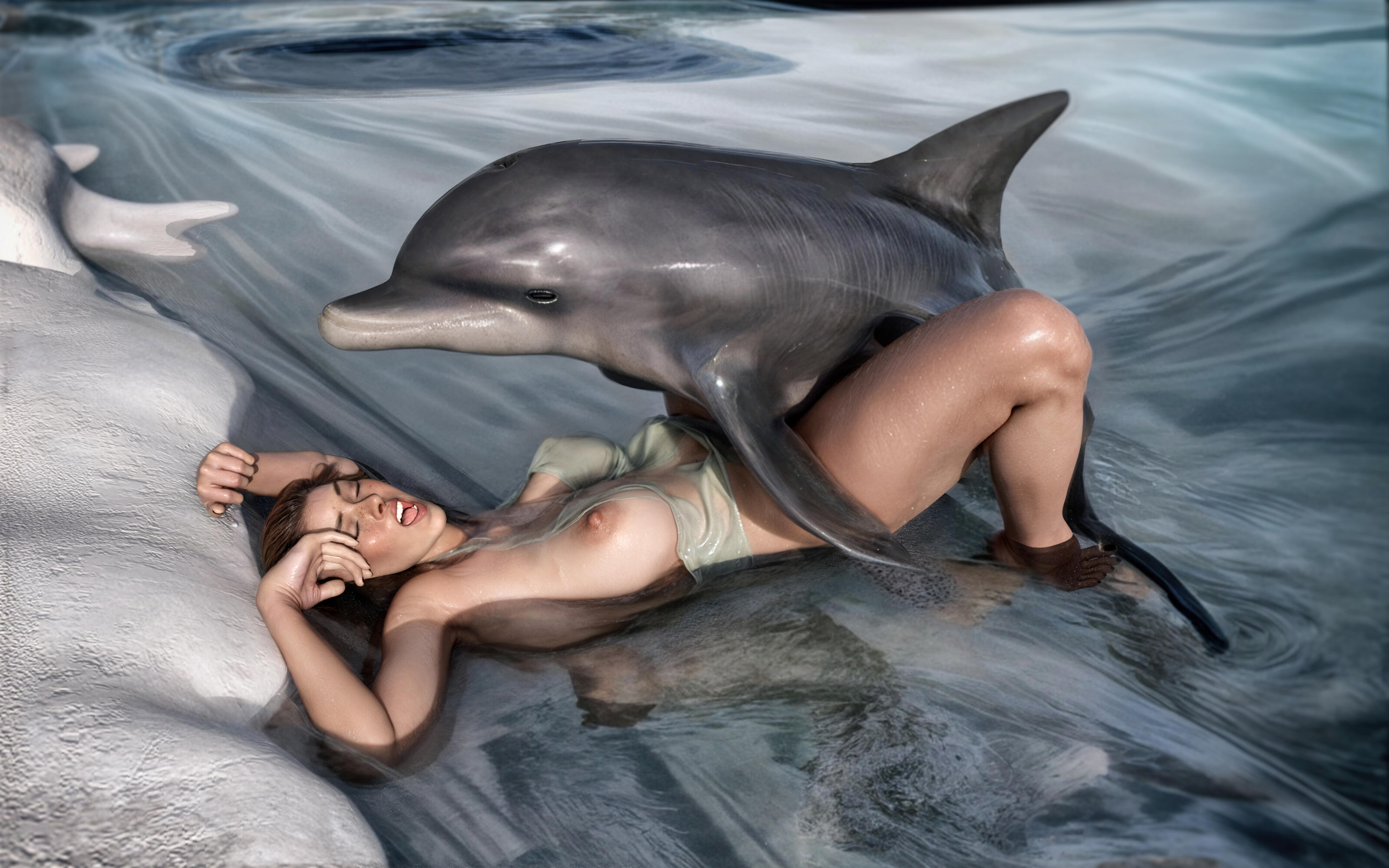 Woman with Dolphin by Koni.jpg.