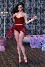 Sophie in a red dress - Flapsky_1.jpg