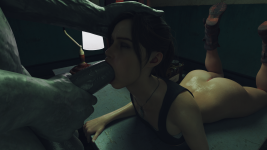 Claire Saferoom encounter part 1.png