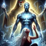 DALL·E 2025-02-20 10.53.23 - A mystical fantasy scene featuring a powerful, shirtless man wit...webp