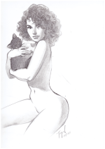 Girl and a pussy.. cat.png