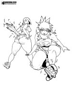 Digimon 2 Adventure 02 X 3 Tamers Kari Kamiya and Rika transforming into Gatomon Renamon DigiB...jpg