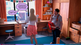 Much bigger than my boyfriend Mr.SweetCuckhold - 7 . College Days Chapter AllPornComic - 027.png