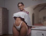 Auntie on kitchen.jpg Auntie on kitchen.jpg