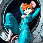 00282-2086490732-futuristic sci-fi gadget from rescue rangers (anthro mouse girl) in full jump...jpg 00282-2086490732-futuristic sci-fi gadget from rescue rangers (anthro mouse girl) in full jump...jpg