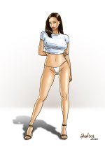 Kimberly Miles commission 003 Dressing up.jpg