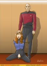 Captain Jean-Luc Picard and Dr Beverly Crusher.jpg