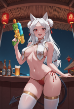 (helltaker) cerberus - china bikini - tiki bar - contrapposto_00763.png