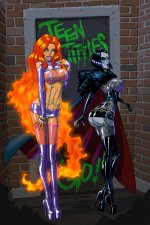 FenrisComix-857830-Raven_and_Starfire_commission.jpg