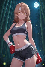 (oregairu) iroha isshiki - boxer - bamboo - contrapposto_00735.png