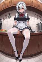 (genshin impact) arlecchino - maid - kitchen - sitting upskirt_00734.png