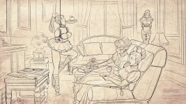 Victorian Teatime lineart.jpg