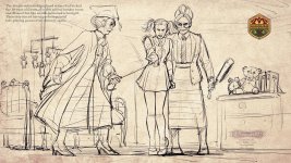 The Sisters - caning the hand sketch eng.jpg