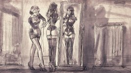 Marie 01 - Venus in Corset sketch.jpg