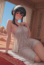 (spy x family) yor forger - naked sheet - arabian - reclining_00759.png