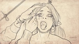 Minor Disagreement 02 lineart.jpg